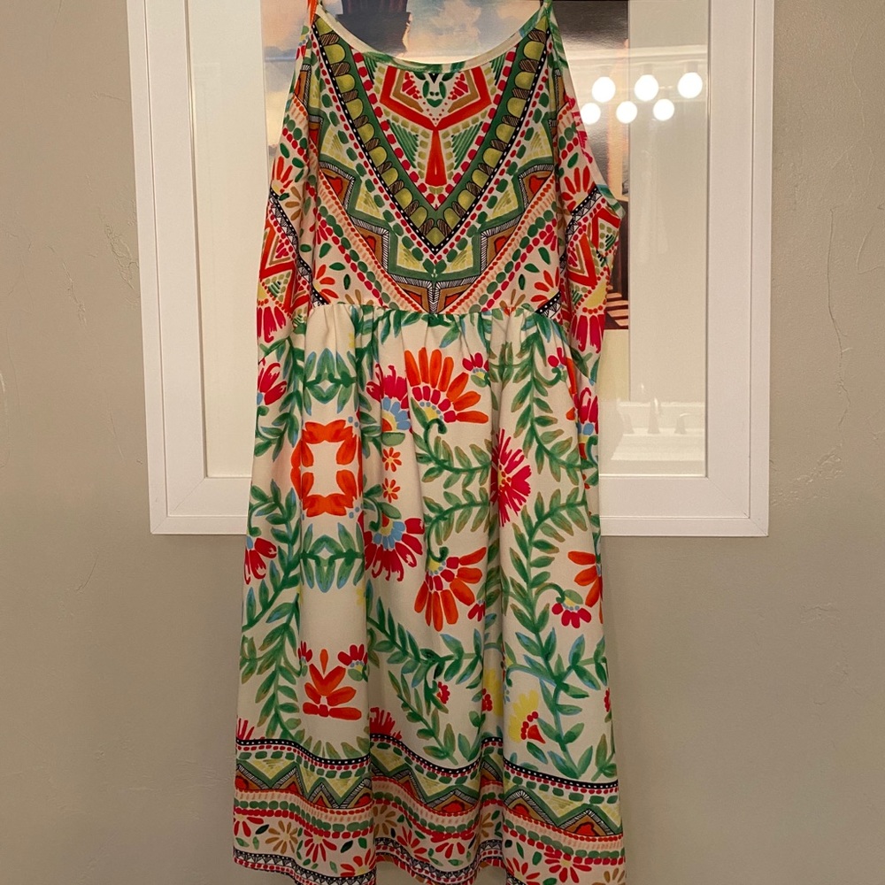 Love Marks Spaghetti Strap Summer Dress